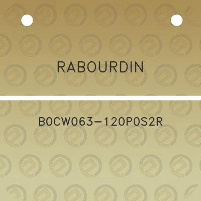 rabourdin-b0cw063-120p0s2r