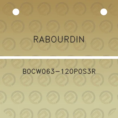 rabourdin-b0cw063-120p0s3r