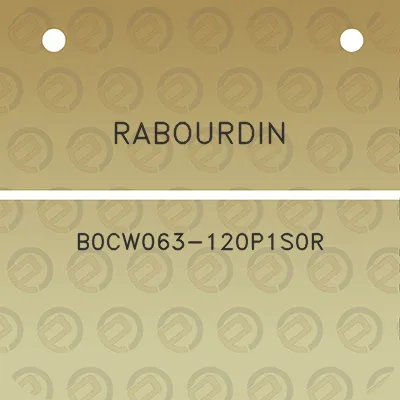 rabourdin-b0cw063-120p1s0r