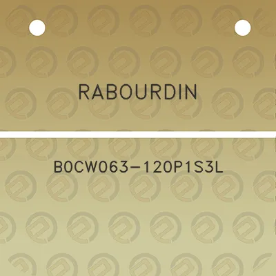 rabourdin-b0cw063-120p1s3l