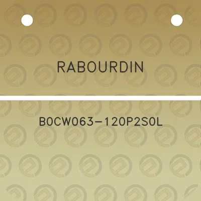 rabourdin-b0cw063-120p2s0l