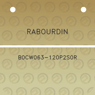 rabourdin-b0cw063-120p2s0r