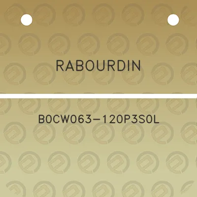 rabourdin-b0cw063-120p3s0l