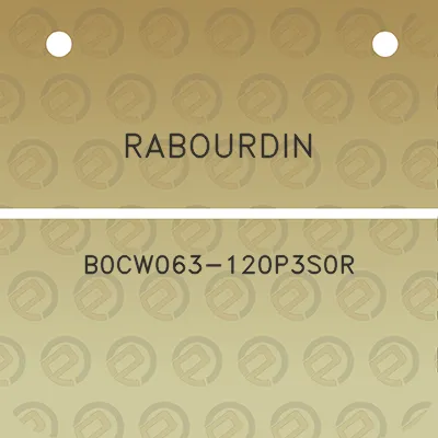 rabourdin-b0cw063-120p3s0r