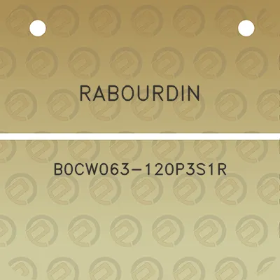 rabourdin-b0cw063-120p3s1r