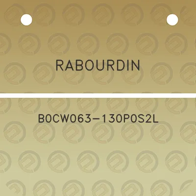 rabourdin-b0cw063-130p0s2l