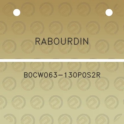 rabourdin-b0cw063-130p0s2r