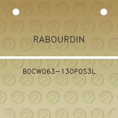 rabourdin-b0cw063-130p0s3l