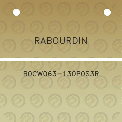 rabourdin-b0cw063-130p0s3r