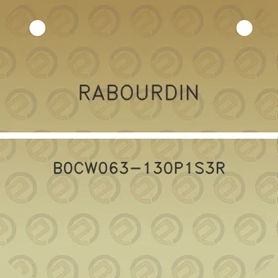 rabourdin-b0cw063-130p1s3r