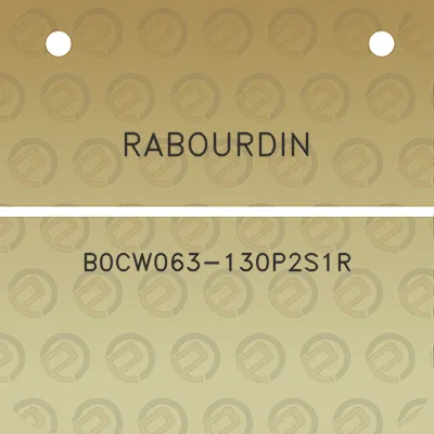 rabourdin-b0cw063-130p2s1r