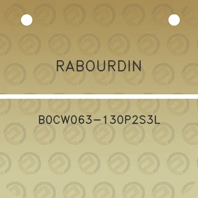 rabourdin-b0cw063-130p2s3l