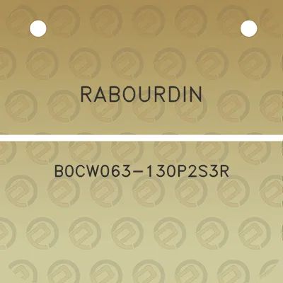 rabourdin-b0cw063-130p2s3r