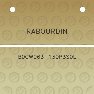 rabourdin-b0cw063-130p3s0l