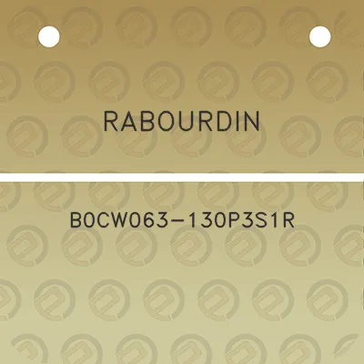 rabourdin-b0cw063-130p3s1r