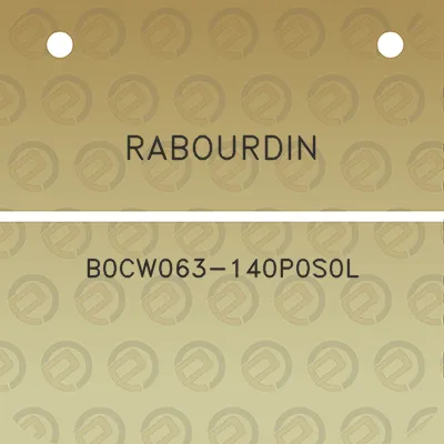 rabourdin-b0cw063-140p0s0l