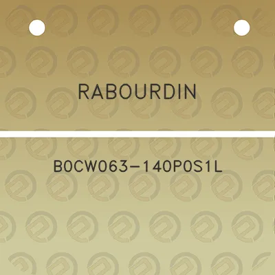 rabourdin-b0cw063-140p0s1l