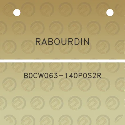 rabourdin-b0cw063-140p0s2r