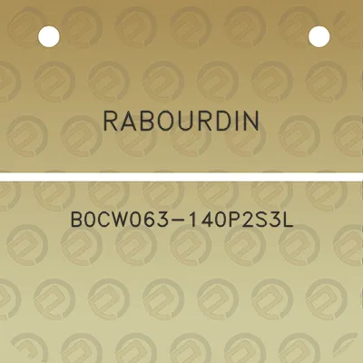 rabourdin-b0cw063-140p2s3l