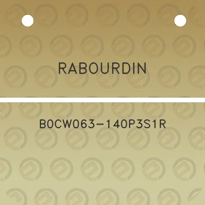 rabourdin-b0cw063-140p3s1r