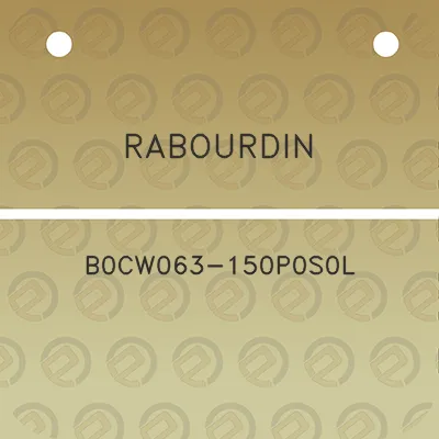 rabourdin-b0cw063-150p0s0l