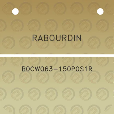 rabourdin-b0cw063-150p0s1r