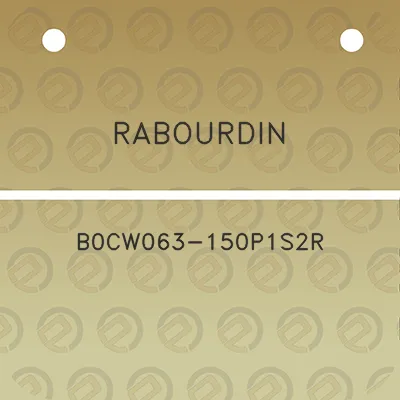 rabourdin-b0cw063-150p1s2r