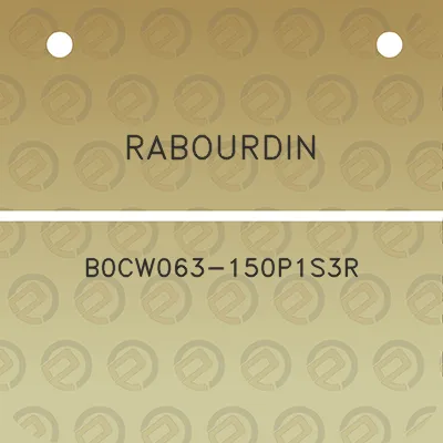 rabourdin-b0cw063-150p1s3r