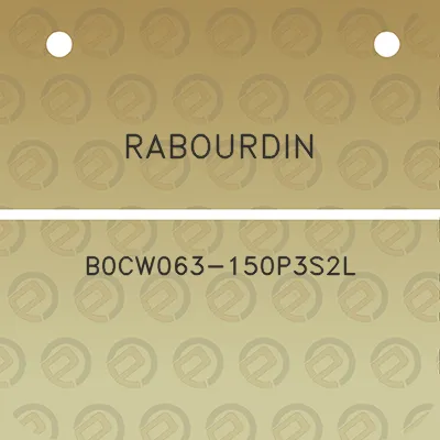 rabourdin-b0cw063-150p3s2l