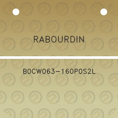 rabourdin-b0cw063-160p0s2l