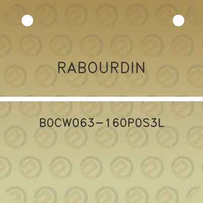 rabourdin-b0cw063-160p0s3l