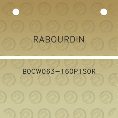 rabourdin-b0cw063-160p1s0r