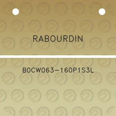 rabourdin-b0cw063-160p1s3l