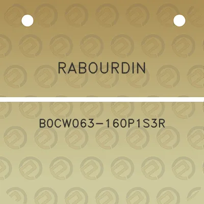 rabourdin-b0cw063-160p1s3r