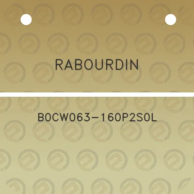 rabourdin-b0cw063-160p2s0l