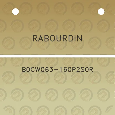 rabourdin-b0cw063-160p2s0r