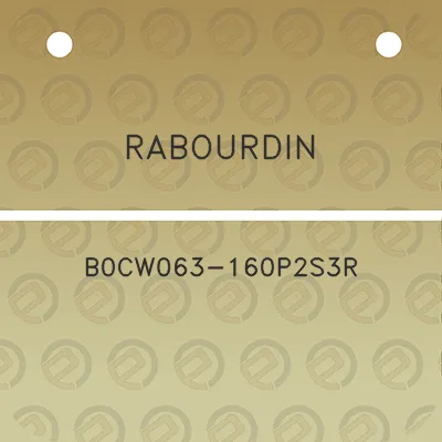 rabourdin-b0cw063-160p2s3r