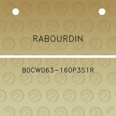 rabourdin-b0cw063-160p3s1r