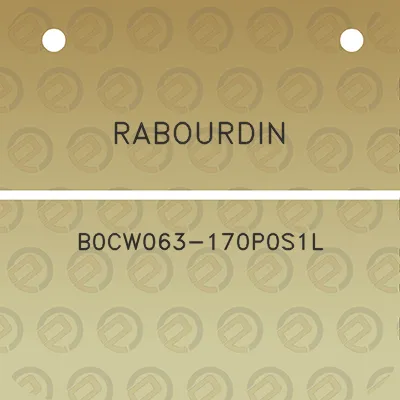 rabourdin-b0cw063-170p0s1l