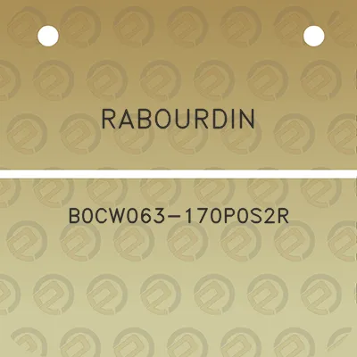 rabourdin-b0cw063-170p0s2r