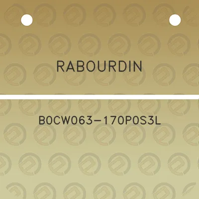 rabourdin-b0cw063-170p0s3l