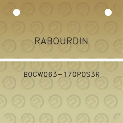 rabourdin-b0cw063-170p0s3r