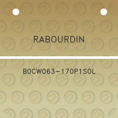rabourdin-b0cw063-170p1s0l