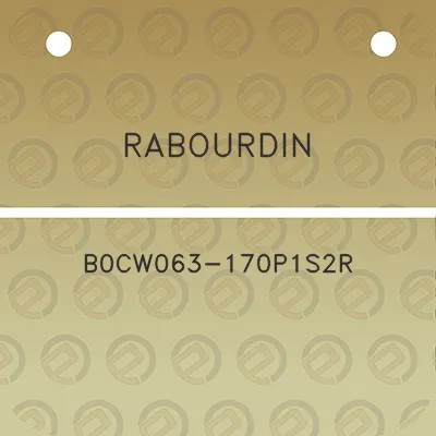 rabourdin-b0cw063-170p1s2r