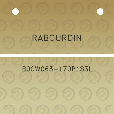 rabourdin-b0cw063-170p1s3l