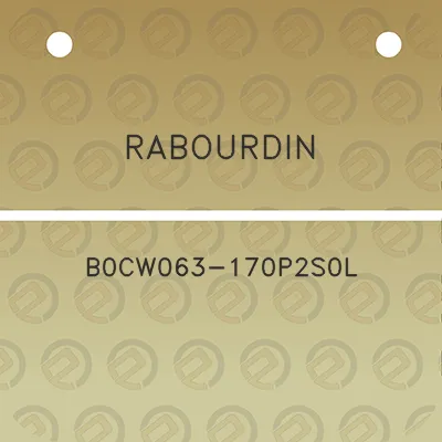 rabourdin-b0cw063-170p2s0l