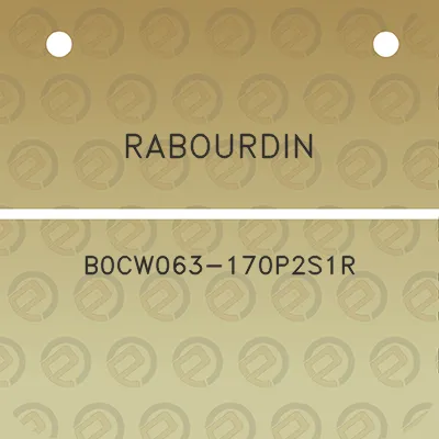 rabourdin-b0cw063-170p2s1r