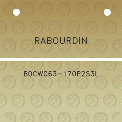 rabourdin-b0cw063-170p2s3l