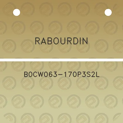 rabourdin-b0cw063-170p3s2l