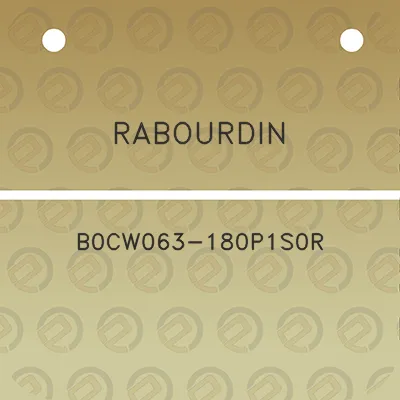 rabourdin-b0cw063-180p1s0r